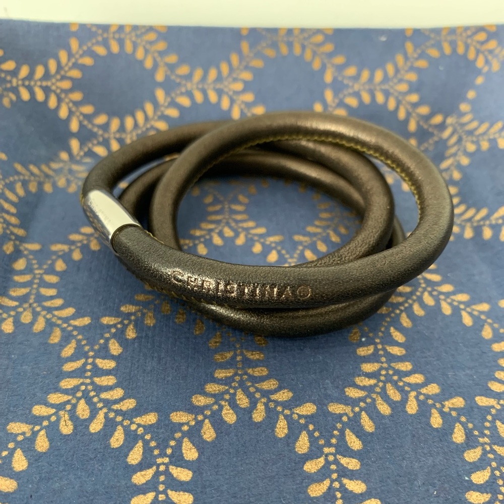 Christina Jewelry Leather Wrap